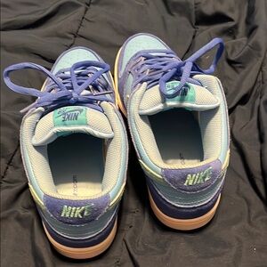 Nike dunks Blueberry and Purple Sneakers (stock x)